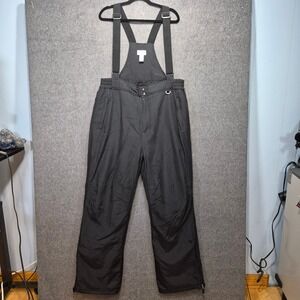 Vtg Slalom Ski Bibs XXL Winter Resort Wear Utility Cozy Warm Snowboard 90s